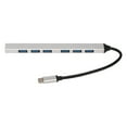 thumbnail image 1 of Tipo C Hub 7 en 1 Aleación de aluminio Transmisión de 5 Gbps Estación de acoplamiento tipo C ampliamente compatible para PC portátil, 1 of 8