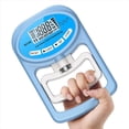 thumbnail image 4 of Hand Dynamometer Grip Fitness Wrist Hand Dynamometer Grip Meter Electronic Measurement 265 Lbs Hand Strength,1 * Hand Dynamometer (without battery),Blue, 4 of 8