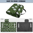 thumbnail image 5 of COEQINE Golf Cart Seat Covers Blanket, Travel Sports Cart Seat Cushion Covers for 2 Person Seats Club Car, Universal Golf Accessories for Summer or Winter, Golf Ball Lawn, 5 of 8