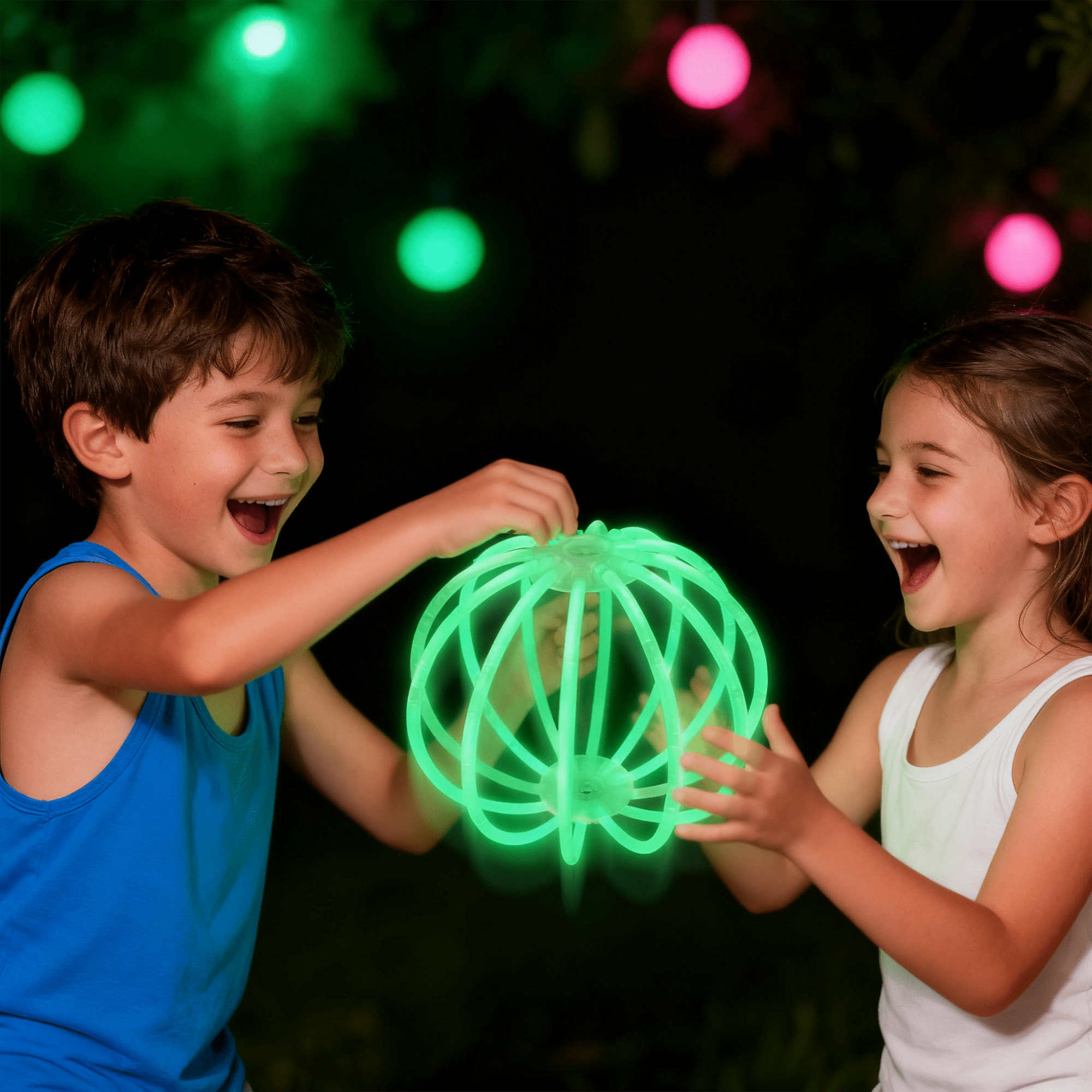 Multicolor Glow Lanterns, 3 Count, Party Favors by Way To Celebrate