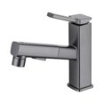 thumbnail image 1 of Mistaha Pull Out Kitchen Faucets With 2 Spray Modes Single-Handle 35 Inch Pull Down Bathroom, 1 of 8