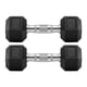 thumbnail image 1 of Juego de Mancuernas Hexagonales de 15 lb, 2 Pesas de Hierro Fundido con Recubrimiento de Neopreno, Agarre Antideslizante, Entrenamiento en Casa o Gimnasio, Uso Profesional (15, Libras), 1 of 8