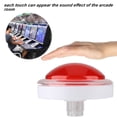 thumbnail image 2 of Greensen Game Push Button, Round Game Button,100MM LED Light Lamp Button Big Round Arcade Video Game Push Buttons, 2 of 8