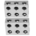 thumbnail image 4 of LABLT 1 Matched Pair 1x2x3 Inch Blocks 11 Holes 0.0001" Machinist Ultra Precision, 4 of 5