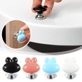 thumbnail image 4 of Toilet Flush Button Pusher Rabbit Button Drawer Cabinet Handle` G0I8, 4 of 8