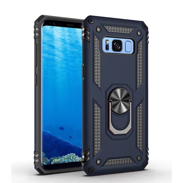 Funda de teléfono para Samsung Galaxy S7 S8 S9 S10 S10E S20 Nore 20 10 9 8 Plus Pro Lite Ultra 5G, funda con soporte de anillo magnético a prueba de golpes Tan Jianjun unisex
