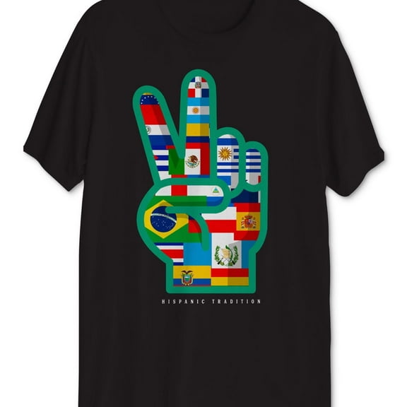 Hybrid Mens Unisex Graphic T-Shirt, Black, Medium