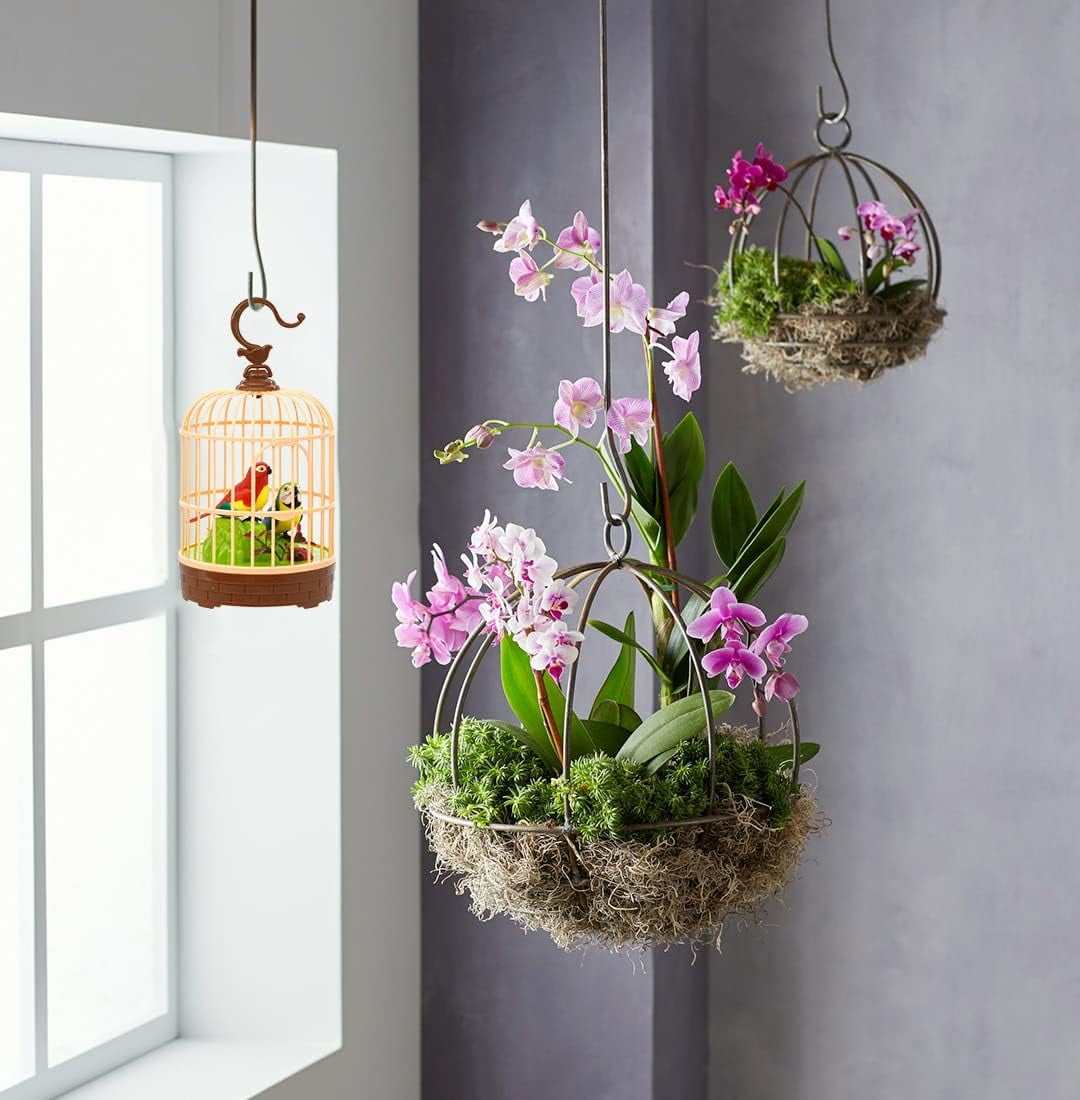 Voice-Activated Induction Birdcage Toy, Talking Chirping Fluttering Parrot Birds Toy