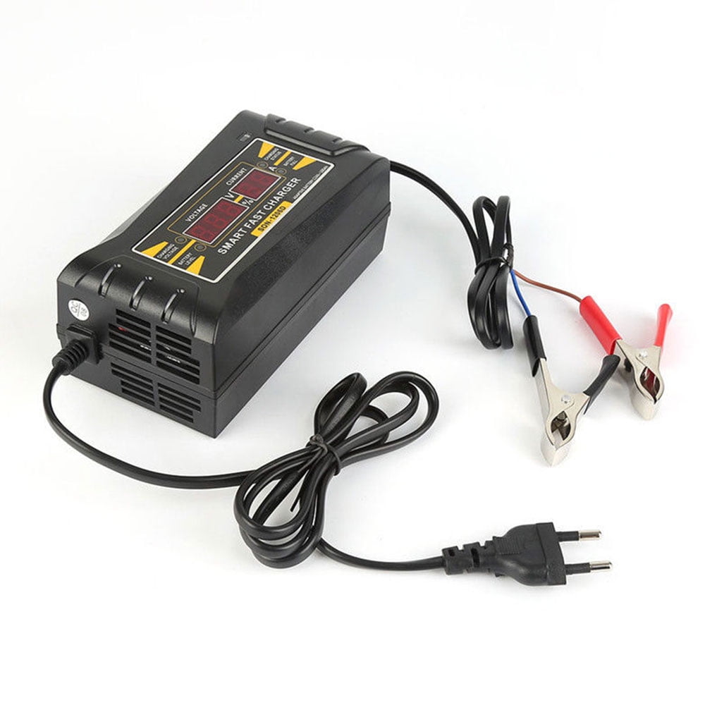 Car Battery Charger Automatic Battery Charger Fashion Euro Plug Chargers Power Supply Automobile
