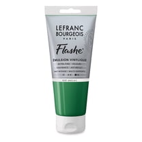 Lefranc & Bourgeois Flashe Vinyl Paint - Chrome Green, 80 ml