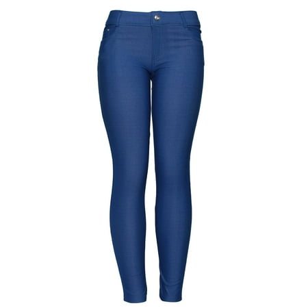 Navy blue top jeggings walmart