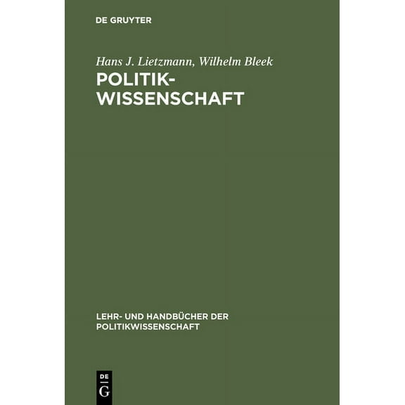 Lehr- Und Handbücher Der Politikwissensc Politikwissenschaft, (Hardcover)