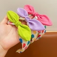 thumbnail image 3 of Cartoon Strawberry Bow Headband for Girls, Non-Slip Canvas, FG-20250520-01, 3 of 10