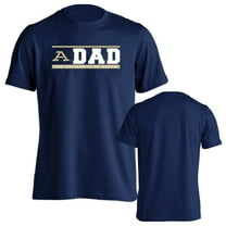 University of Akron Zips Dad Proud Parent Short Sleeve T-Shirt