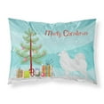 thumbnail image 1 of Carolines Treasures BB2977PILLOWCASE Samoyed Merry Christmas Tree Fabric Standard Pillowcase, 1 of 2