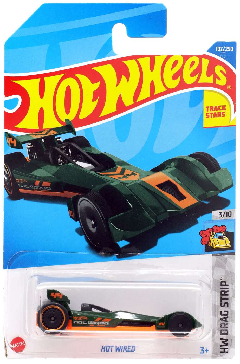 Hot Wheels HW Drag Strip Hot Wired Diecast Car