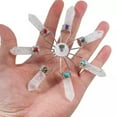 thumbnail image 2 of RSAMD 7 Chakra Natural Crystal Energy Generator Quartz Gemstone Point Stones Healing-Clear Quartz-1PC (Random Pick), 2 of 3