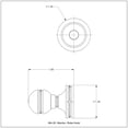 thumbnail image 2 of Mambo Collection Robe Hook, 2 of 2