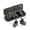 Black, variant on Pill Organizer 2 Times a Day, AM PM Pill Organizer 7 Day, Weekly Pill Box 2 Twice a Day, Travel Pill Case 7 Days, Medicine Organizer for Medication, Vitamins, Fish Oils, Supplements