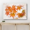 thumbnail image 3 of wall26 Canvas Print Wall Art Paint Splatter View of Fall Maple Leaves Nature Wilderness Photography Realism Rustic Scenic Colorful Multicolor for Living Room, Bedroom, Office - 12"x18", 3 of 5