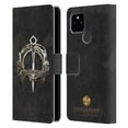 thumbnail image 1 of Head Case Designs Officially Licensed Outlander Seals And Icons Mackenzie Brooch Leather Book Wallet Case Cover Compatible with Google Pixel 4a 5G, 1 of 6