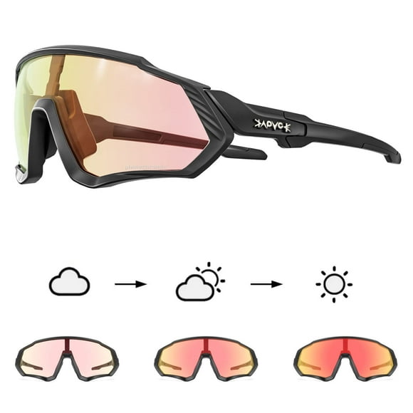 Gafas de Ciclismo Fotocromáticas KAPVOE K9408 para Hombre