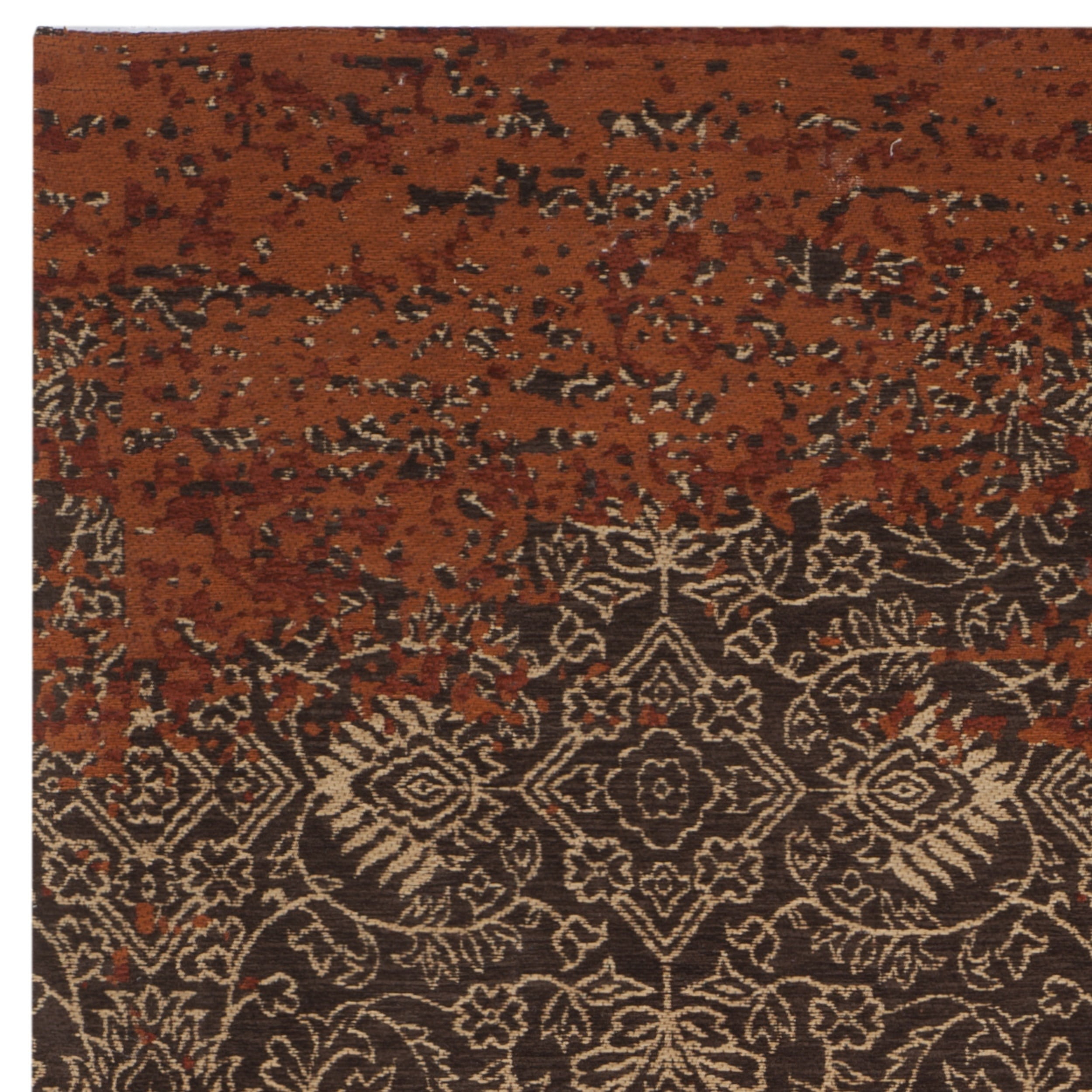 SAFAVIEH Classic Vintage Adelaide Abstract Runner Rug, Rust/Brown, 2'3" x 8'