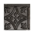 thumbnail image 3 of FASÄDE Traditional Style 1 Decorative Vinyl Backsplash Panel in Smoked Pewter (6X6 Inch Sample), 3 of 6