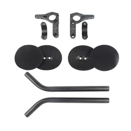 QccHieUs Bike Arm Rest Bar MTB Road Racing Armrest Handlebar Aero Bar 22 . 2 - 31 . 8mm Clamps