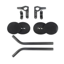 QccHieUs Bike Arm Rest Bar MTB Road Racing Armrest Handlebar Aero Bar 22 . 2 - 31 . 8mm Clamps