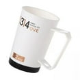 thumbnail image 1 of Taza de agua irrompible con mango, taza para cepillo de dientes, taza para bebidas, regalo para parejas adultas, 2 uds. 4 piezas, 1 of 8