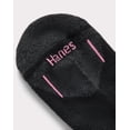 thumbnail image 2 of Hanes Comfort Fit Women's No-Show Socks, 6-Pairs Assorted Black/Grey 5-9, 2 of 6