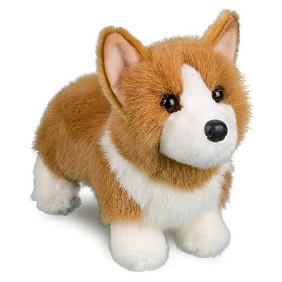 Douglas Louie Welsh Corgi Dog Plush Toy Stuffed Animal 11-inch