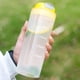 thumbnail image 4 of Vaso de plástico de 550 ml con dos compartimentos para batir proteína en polvo, vaso deportivo, vaso para agua, 4 of 7