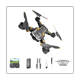 thumbnail image 1 of Dron Plegable Sin CáMara, AvióN Teledirigido, Juguetes con FuncióN AutomáTica de EvitacióN de ObstáCulos para Regalo, 1 Uds. de BateríA, 1 of 10