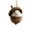 E, variant on LYINGF 2D Animal Nut Pendant Christmas Decor - Cute Acrylic Animal-Shaped Hanging Ornaments, Festive Tree Decoration for Animal Lovers, Unique Christmas Tree Pendants