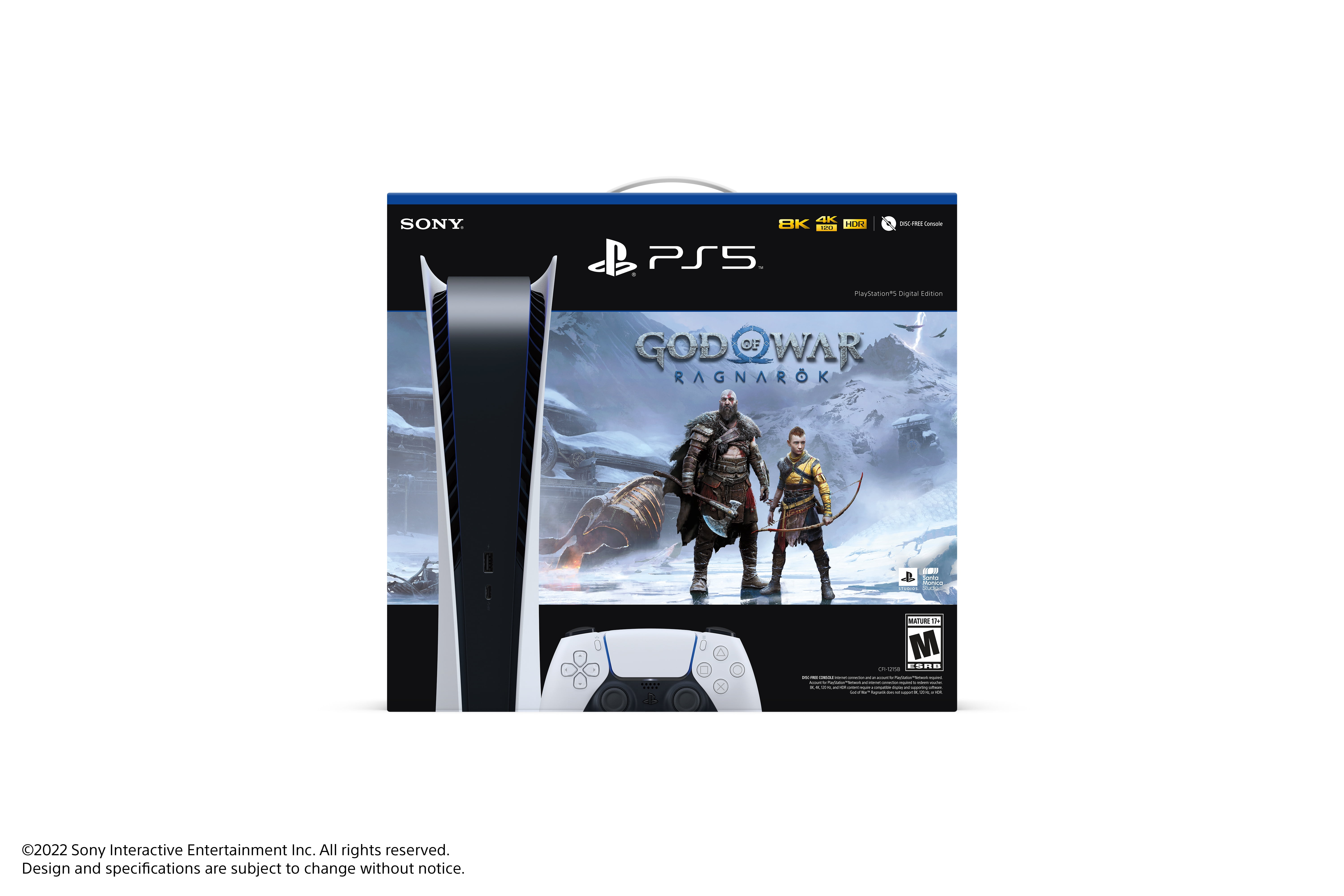 Console Playstation 5 Digital 825GB + Jogo God Of War: Ragnarok em Promoção  na Americanas