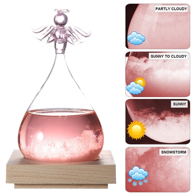 Weather Glass, High Practicality Excellent Quality Widely Simple To Operate for Indoor Pink,Purple,White