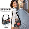thumbnail image 5 of Women’s Sci-Fi Shoulder Bag – Galaxy Cosmos Celestial Crossbody Purse with Outer Space Nebula and Starry Night Cosmic Pattern, Lightweight Water-Resistant Tote, 5 of 5