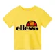 thumbnail image 4 of Camiseta de verano para niños y niñas de 2 a 14 años, de manga corta, ropa informal estampada, camisetas para niños, 4 of 5