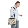 thumbnail image 6 of Lsque Mushroom Garnish Pattern Laptop Bag – Portable & Slim Single-Shoulder Computer Case with Adjustable Strap, Protective, Lightweight for 13”/14”/15.6” Laptops, 6 of 8