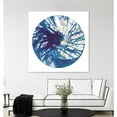 thumbnail image 2 of Giant Art 84x84 Spin Art 24 Fine Art Giant Canvas Print in Pink, 2 of 3
