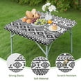 thumbnail image 4 of Colorful Floral Pattern Stretch Table Cover with Bohemian Inspired Design, 4 of 6