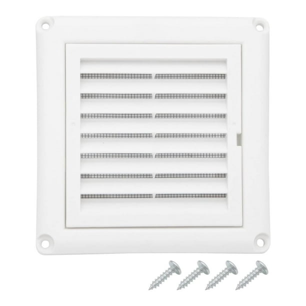 Cubierta de ventilación de la secadora Capa de ventilación de aire exterior de alto rendimiento Accesorios de instalación fácil de la tapa de Apertura de 5 pulgadas