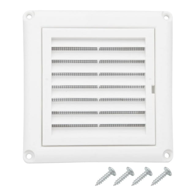 jifeng Couvercle de Ventilation de Sécheuse Facile à Installer Sortie de Ventilation Murale Extérieure 6 Pouces