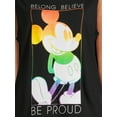 thumbnail image 4 of Disney Mickey Mouse Pride Women's and Women's Plus Tank Top, Shorts and Socks, 3-Piece Sleep Set, 4 of 5