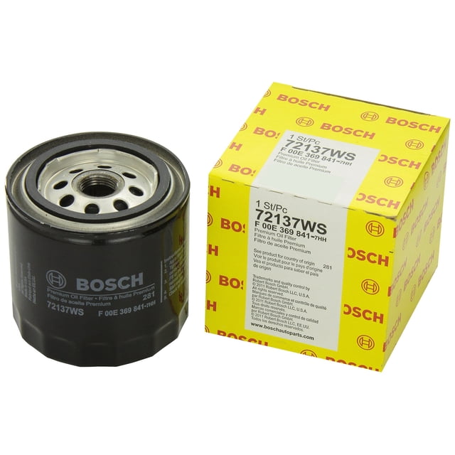 Filtro de Aceite de Motor Bosch 72137WS Premium para Taller