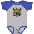thumbnail image 3 of Inktastic Proud Military Niece Girls Baby Bodysuit, 3 of 5