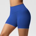 thumbnail image 6 of Ahdbta High Waisted Biker Shorts for Women Tummy Control Fitness Athletic Workout Running Yoga Gym Shorts Soft Seamless Tight Leggings, 6 of 9