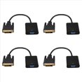 thumbnail image 1 of 4X Dvi A Vga Cable Adaptador 1080P Dvi-D A Vga Cable 24 + 1 25 Pines Dvi Macho A 15 Pines Vga Hembra Conversor de Video para Visualización de Pc, 1 of 5